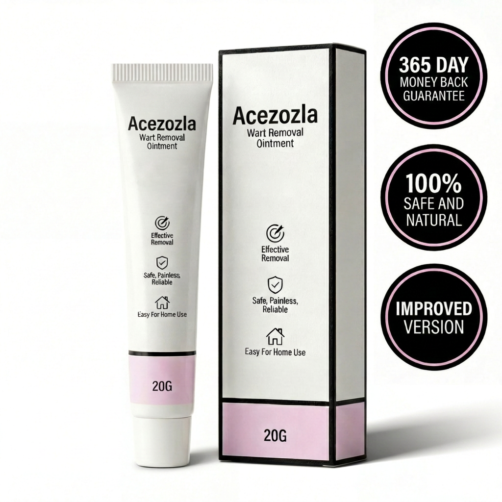 Acezozla™ Wart Cream | Smooth, wart-free skin – in just 4 days!