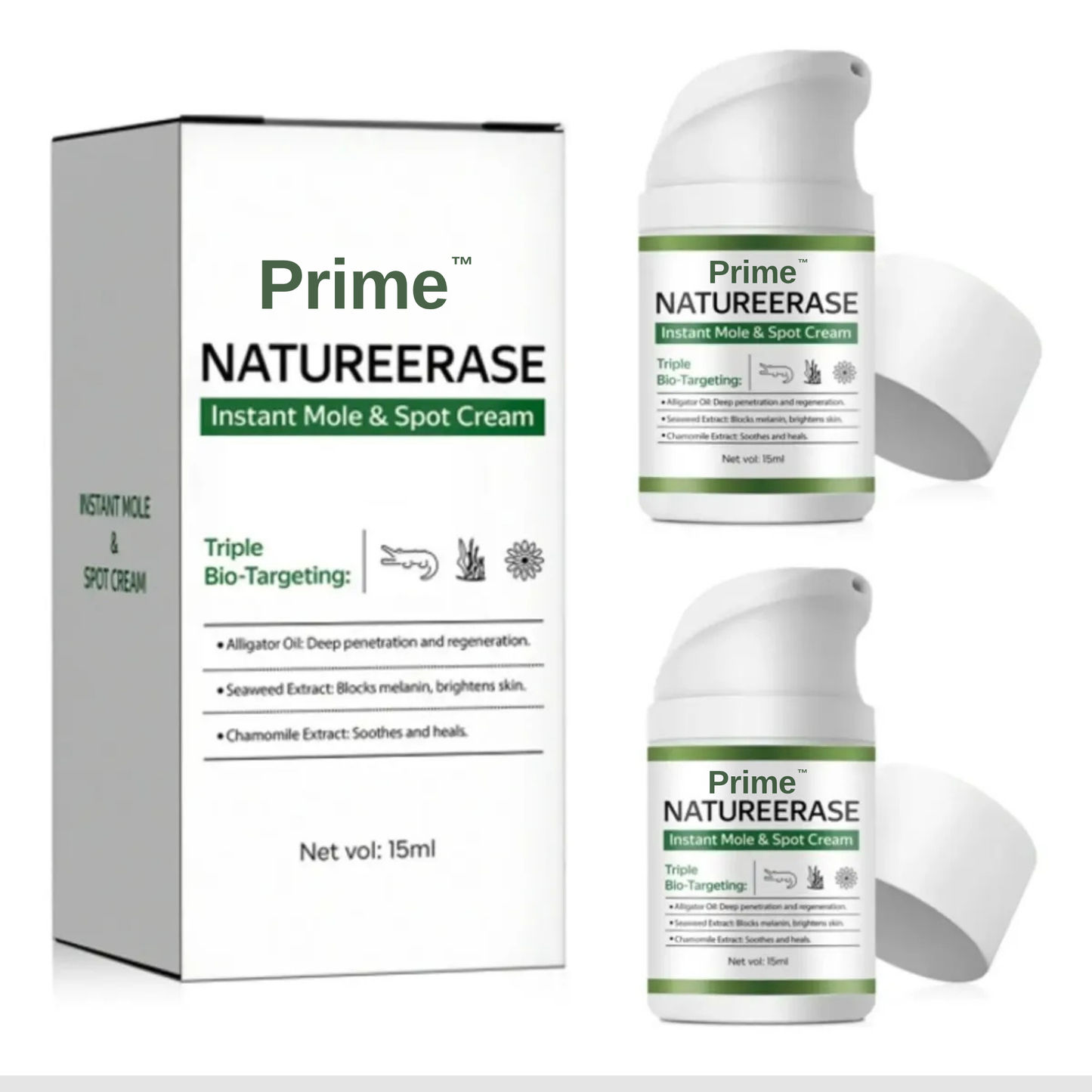 Prime® NatureErase Instant Mole & Spot Cream
