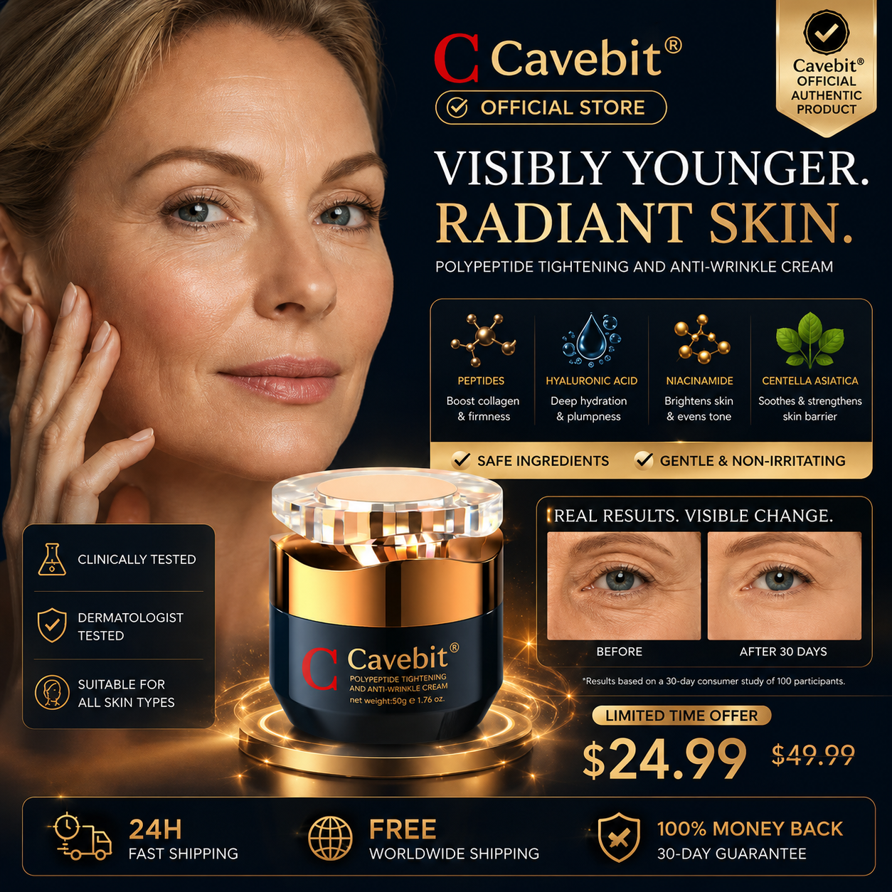 Cavebit® Anti-Wrinkle Face Cream
