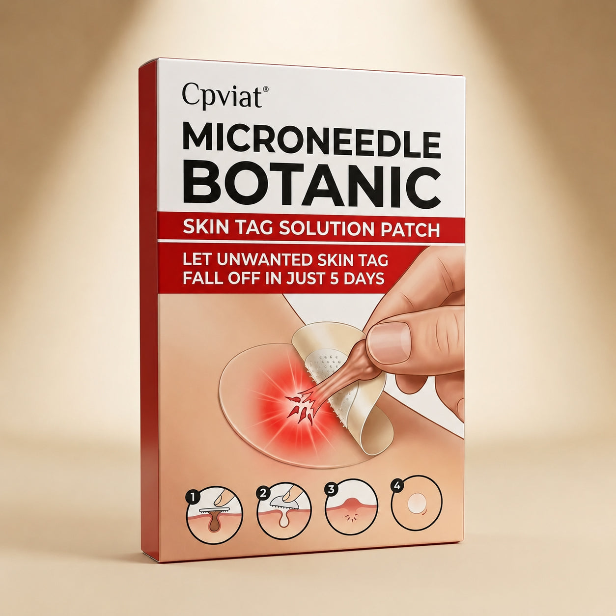 Cpviat™️ ClearTag Microneedle Skin Tag Patch