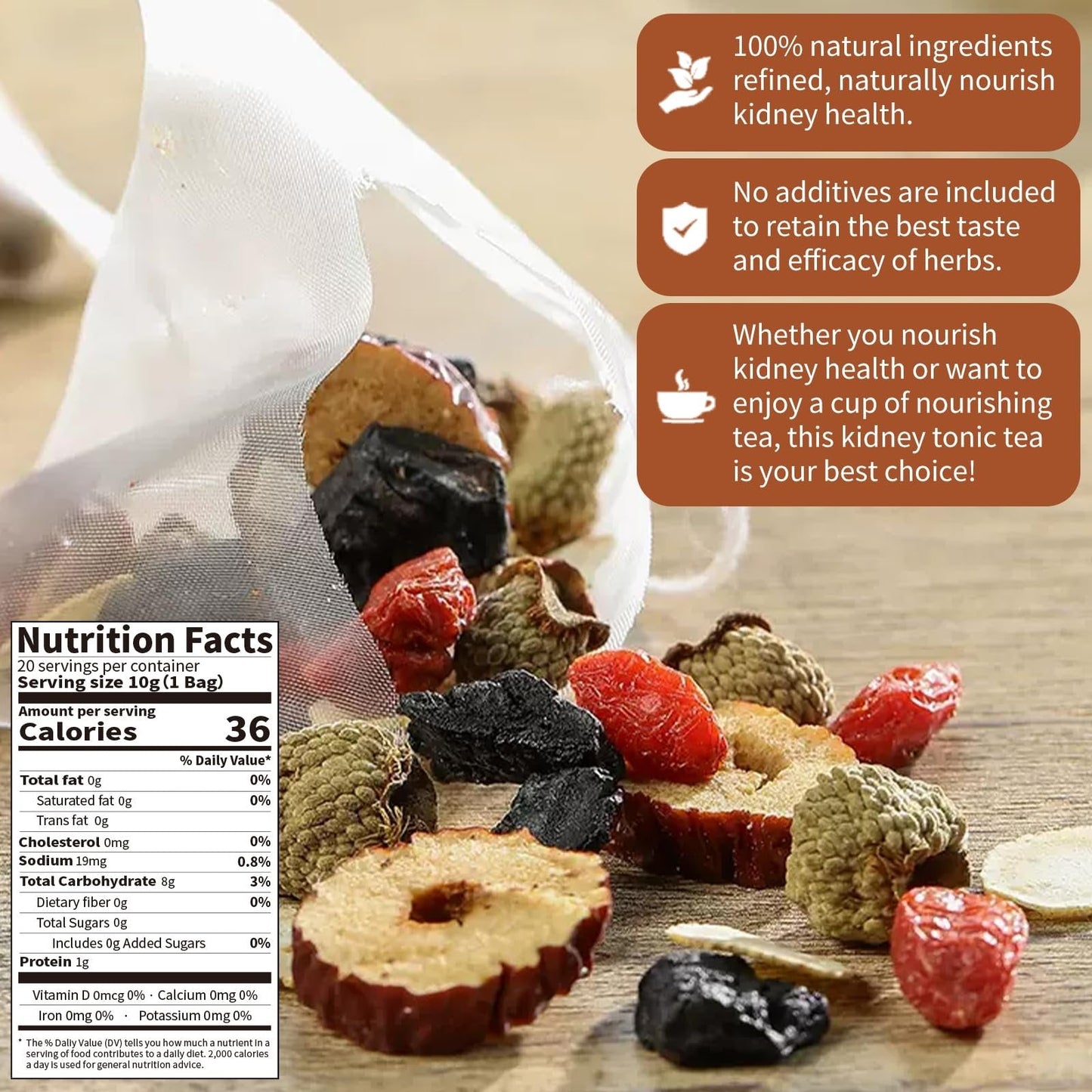 🔥LAST DAY 60% OFF - Ginseng & Mulberry Herbal Tea