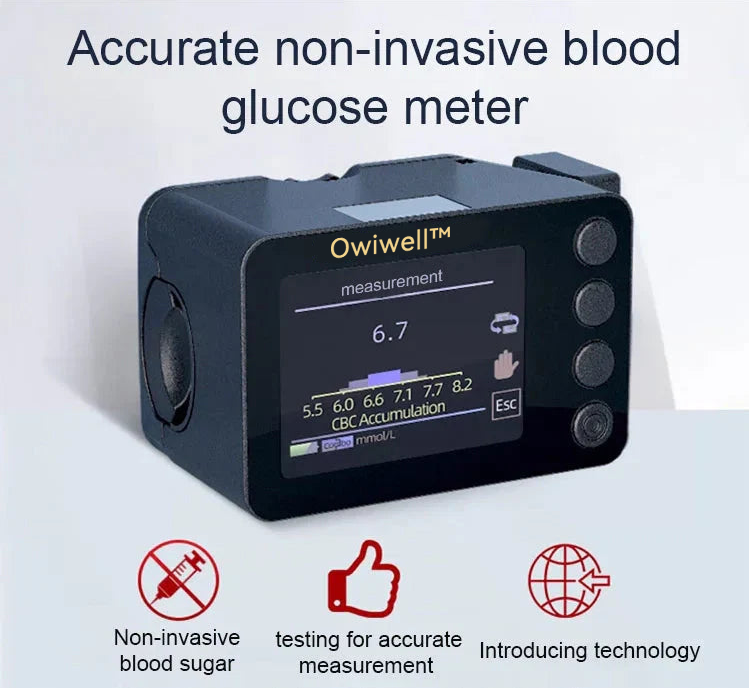 Owiwell™ Advanced Non-Invasive Glucose Monitor-99.9% Accuracy + Exclusive Gift ✅